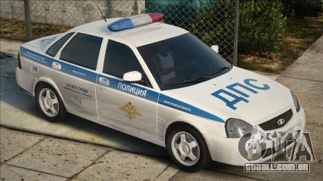 LADA Priora - polícia de trânsito em Arzamas para GTA San Andreas