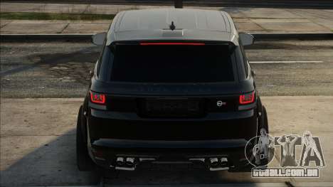 Land Rover Range Rover SVR Black para GTA San Andreas