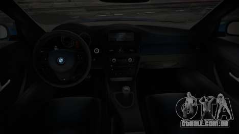 BMW e90 Blue para GTA San Andreas