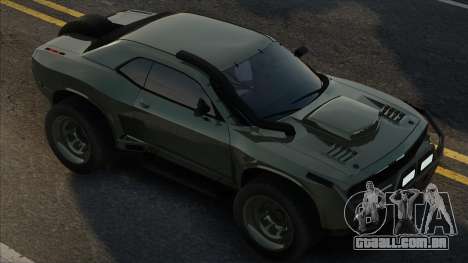 2010 Dodge Challenger SRT Military para GTA San Andreas