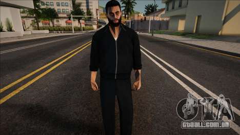 Um homem com barba e cicatrizes para GTA San Andreas