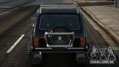 VAZ NIVA 2121 Preto para GTA San Andreas