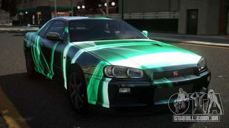 Nissan Skyline R34 Heroshi S3 para GTA 4