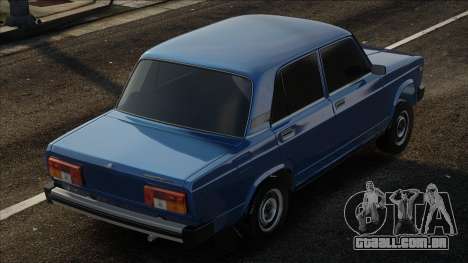 VAZ 2105 Azul em stock para GTA San Andreas