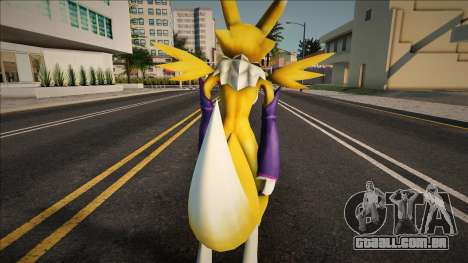 Renamon from Digimon para GTA San Andreas