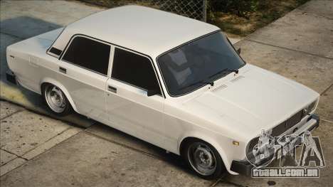 VAZ 2105 Branco e Estoque para GTA San Andreas