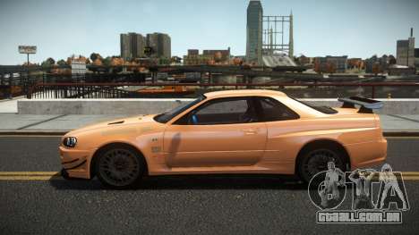 Nissan Skyline R34 Gijo para GTA 4