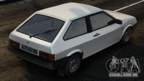 VAZ 2108 Branco (Estoque) para GTA San Andreas