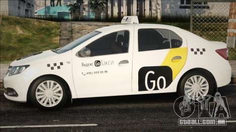 Renault Logan 2015 (Yandex Taxi) para GTA San Andreas