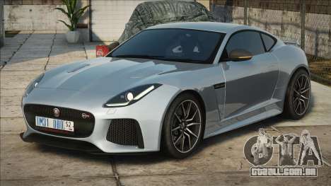 Jaguar F-Type SVR Vlek para GTA San Andreas