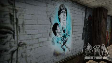 Mural Maradona para GTA San Andreas