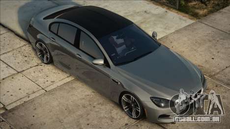 BMW M6 Gran Coupe Silver para GTA San Andreas