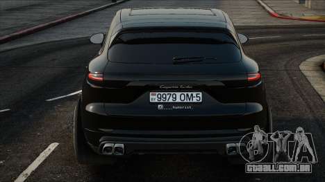 Porsche Cayenne Turbo Black para GTA San Andreas