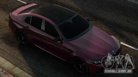 BMW M5 F90 2018 Red para GTA San Andreas