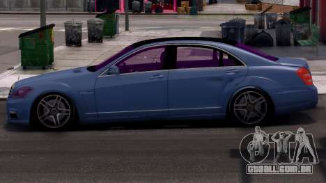 Mercedes-Benz S Class W221 Wh para GTA 4