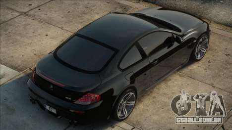 BMW M6 [Black] para GTA San Andreas