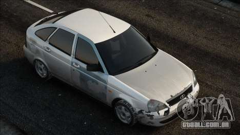 Lada Priora Silver Hatchback para GTA San Andreas