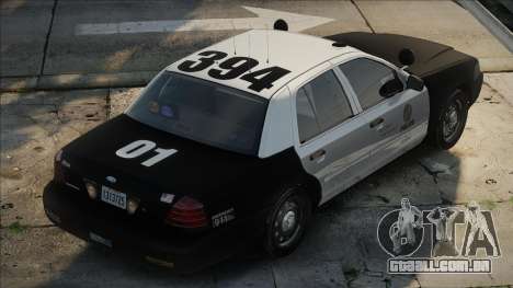 LAPD 2011 Ford Crown Victoria Slicktop para GTA San Andreas