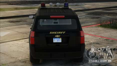 SCSO 2016 Chevy Tahoe para GTA San Andreas