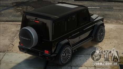 Mercedes-Benz G65 Gronos Mansory Blek para GTA San Andreas