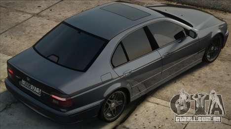 BMW e39 540i Grey para GTA San Andreas