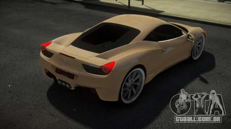 Ferrari 458 BD para GTA 4