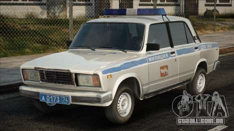 VAZ-2107 Antiga Milícia para GTA San Andreas