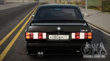 1991 BMW M3 E30 Black para GTA San Andreas