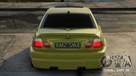 BMW M3 E46 Yellow para GTA San Andreas