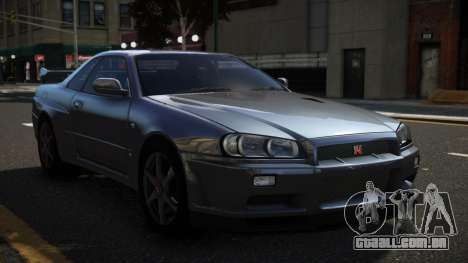 Nissan Skyline R34 Heroshi para GTA 4