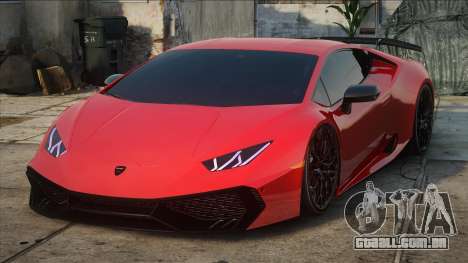 Lamborghini Huracan Red para GTA San Andreas