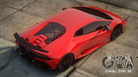 Lamborghini Huracan Red para GTA San Andreas