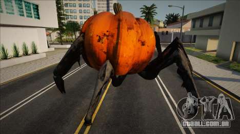 Calabaza arana con movimiento en lengua de Hallo para GTA San Andreas