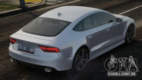 Audi RS7 Wh para GTA San Andreas