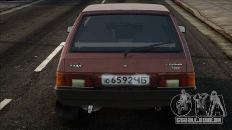 VAZ-2108 no ralo de sujeira para GTA San Andreas