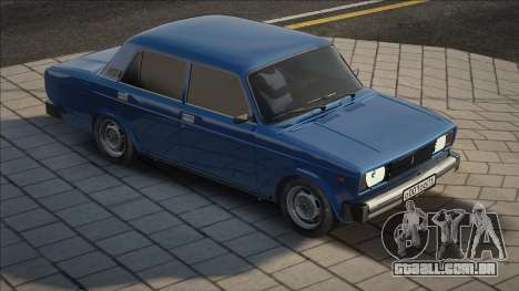 VAZ 2107 Estoque Azul para GTA San Andreas