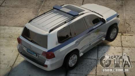 Toyota Land Cruiser 200 DPS Polícia para GTA San Andreas