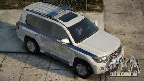 Toyota Land Cruiser 200 DPS Polícia para GTA San Andreas