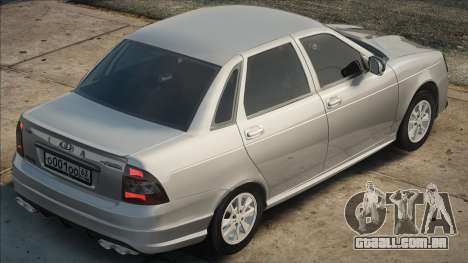 Lada Priora Silver Edit para GTA San Andreas