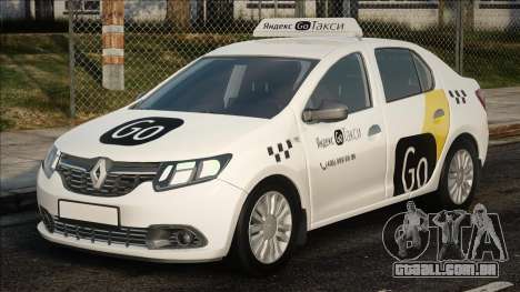 Renault Logan 2015 (Yandex Taxi) para GTA San Andreas