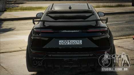 Lamborghini Urus Black Stock para GTA San Andreas