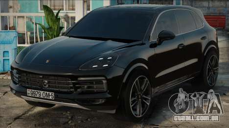 Porsche Cayenne Turbo Blacks para GTA San Andreas