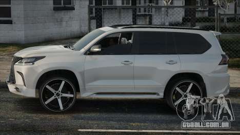 Lexus LX450 - White para GTA San Andreas