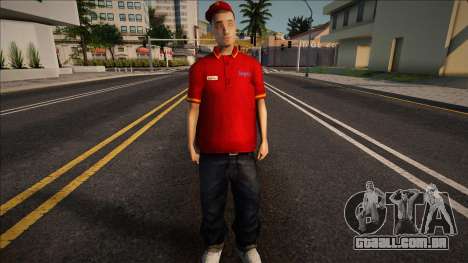 Bobby - Burger Shot para GTA San Andreas