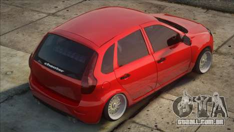 Lada Kalina Vermelho para GTA San Andreas