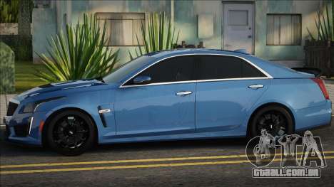 Cadillac CTS-V Blue Version para GTA San Andreas