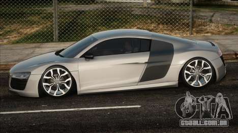 Audi R8 2013 Silver para GTA San Andreas