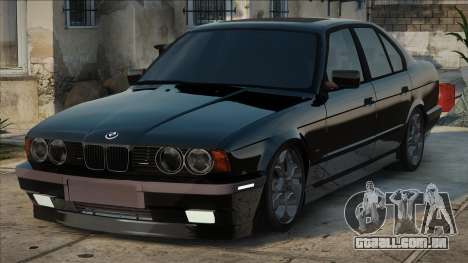 BMW E34 Blek para GTA San Andreas