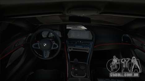 BMW M8 Competition com iluminação interior para GTA San Andreas