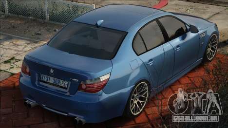 BMW M5 BLU para GTA San Andreas